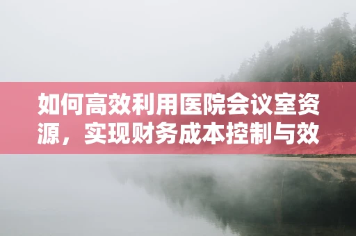 如何高效利用医院会议室资源，实现财务成本控制与效益最大化？
