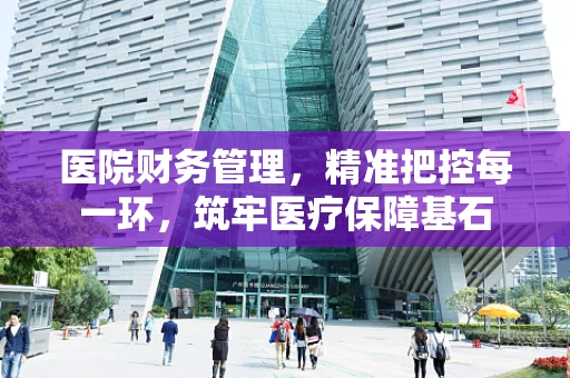 医院财务管理，精准把控每一环，筑牢医疗保障基石
