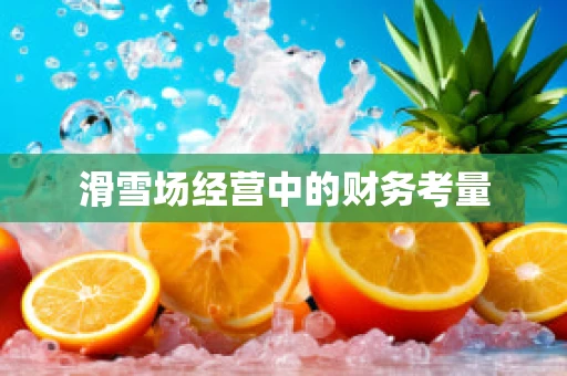 滑雪场经营中的财务考量