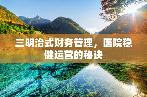 三明治式财务管理，医院稳健运营的秘诀