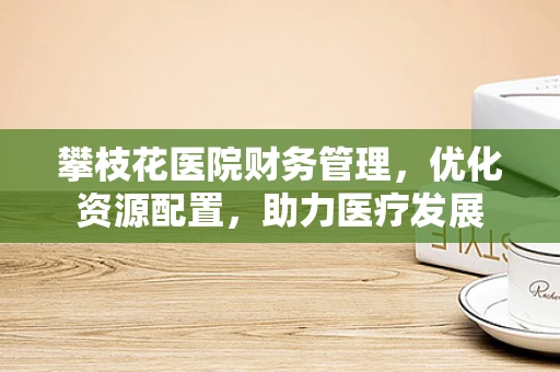 攀枝花医院财务管理，优化资源配置，助力医疗发展