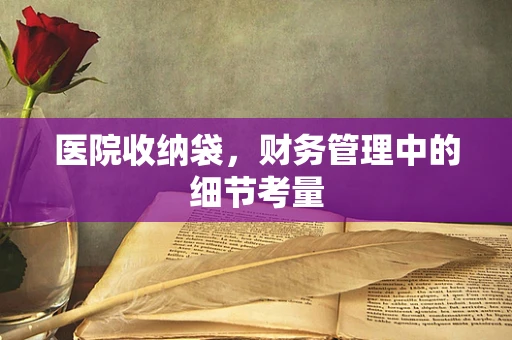 医院收纳袋，财务管理中的细节考量