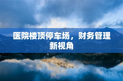医院楼顶停车场，财务管理新视角