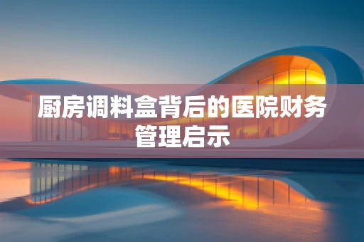 厨房调料盒背后的医院财务管理启示