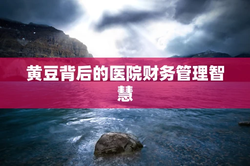黄豆背后的医院财务管理智慧