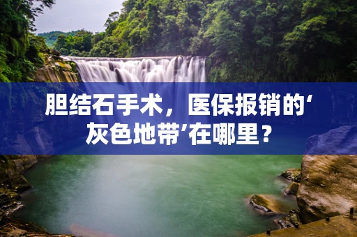胆结石手术，医保报销的‘灰色地带’在哪里？