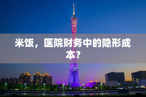 米饭，医院财务中的隐形成本？