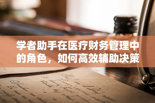 学者助手在医疗财务管理中的角色，如何高效辅助决策？