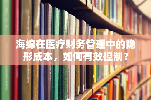 海绵在医疗财务管理中的隐形成本，如何有效控制？