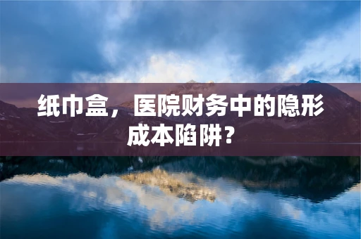 纸巾盒，医院财务中的隐形成本陷阱？