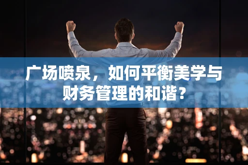 广场喷泉，如何平衡美学与财务管理的和谐？