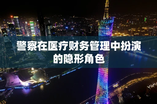 警察在医疗财务管理中扮演的隐形角色