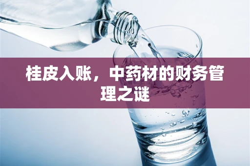 桂皮入账，中药材的财务管理之谜
