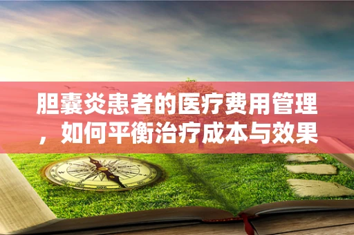 胆囊炎患者的医疗费用管理，如何平衡治疗成本与效果？