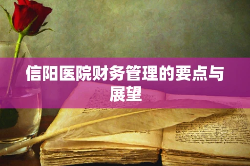 信阳医院财务管理的要点与展望