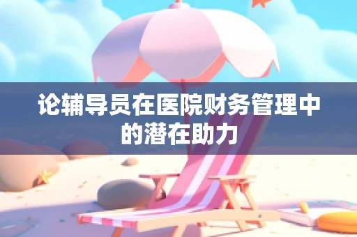 论辅导员在医院财务管理中的潜在助力