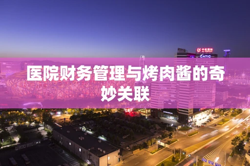 医院财务管理与烤肉酱的奇妙关联