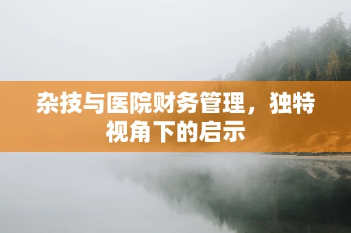 杂技与医院财务管理，独特视角下的启示