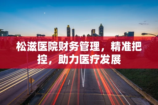 松滋医院财务管理，精准把控，助力医疗发展