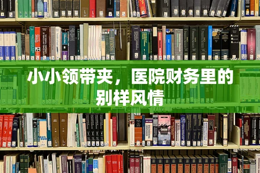小小领带夹，医院财务里的别样风情