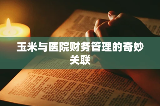 玉米与医院财务管理的奇妙关联
