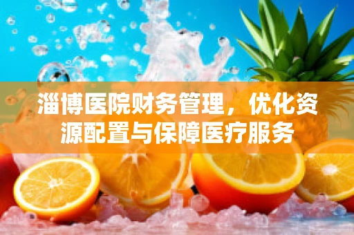 淄博医院财务管理，优化资源配置与保障医疗服务