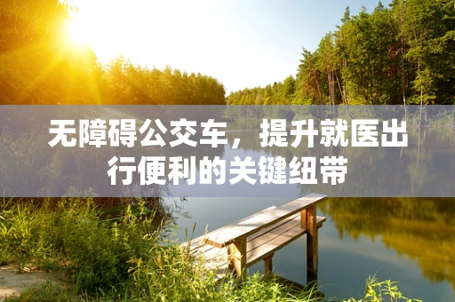 无障碍公交车，提升就医出行便利的关键纽带