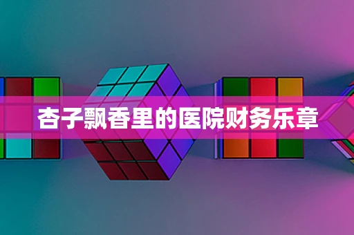 杏子飘香里的医院财务乐章