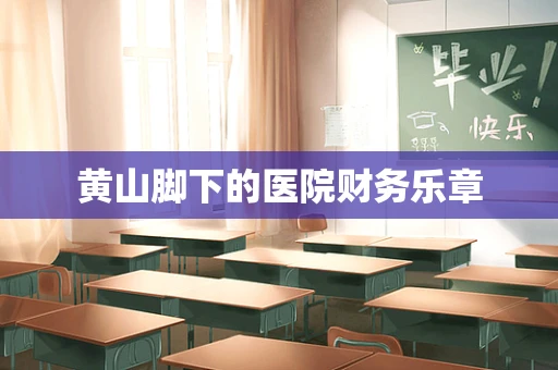 黄山脚下的医院财务乐章