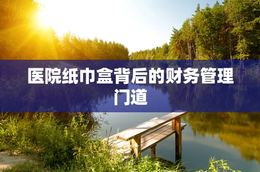 医院纸巾盒背后的财务管理门道