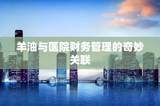 羊油与医院财务管理的奇妙关联