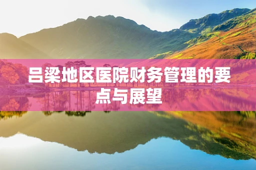 吕梁地区医院财务管理的要点与展望