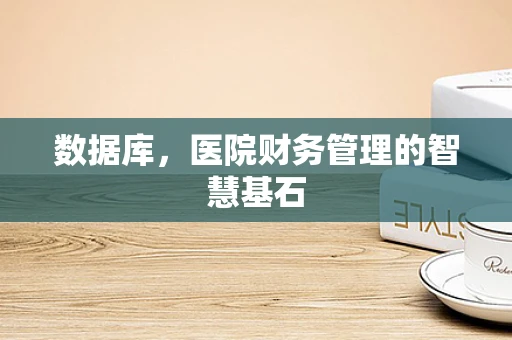 数据库，医院财务管理的智慧基石