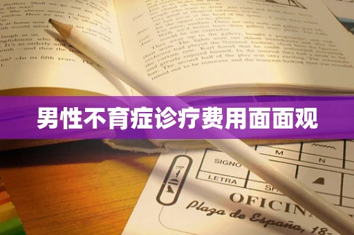 男性不育症诊疗费用面面观