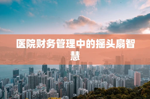 医院财务管理中的摇头扇智慧