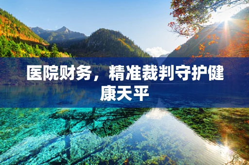 医院财务，精准裁判守护健康天平