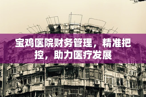 宝鸡医院财务管理，精准把控，助力医疗发展