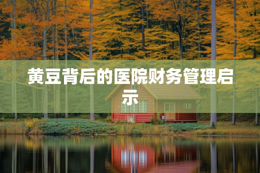 黄豆背后的医院财务管理启示